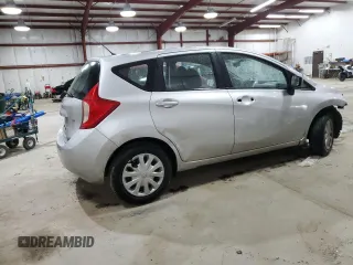 2015 Nissan Note S with VIN 3N1CE2CP7FL399569, listed as a Copart auction lot 58712605 with 131,049 mi miles and Salvage title. Bid and sale history available at DreamBid. Image 3.