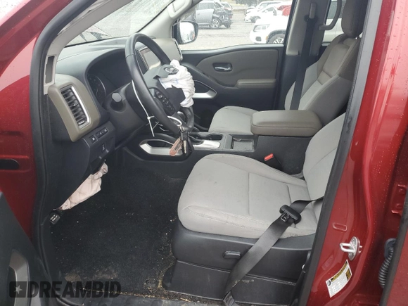 2022 Nissan Frontier SV with VIN 1N6ED1FK5NN681644, listed as a Copart auction lot 81872224 with 103,550 mi miles and Salvage Title. Bid and sale history available at carsss.com. Image 7.