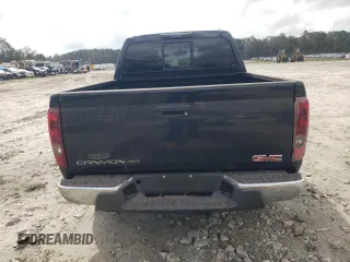 2008 GMC Canyon SLE1 with VIN 1GTDS13E288114734, listed as a Copart auction lot 75994524 with 161,217 mi miles and Salvage Title. Bid and sale history available at carsss.com. Image 6.