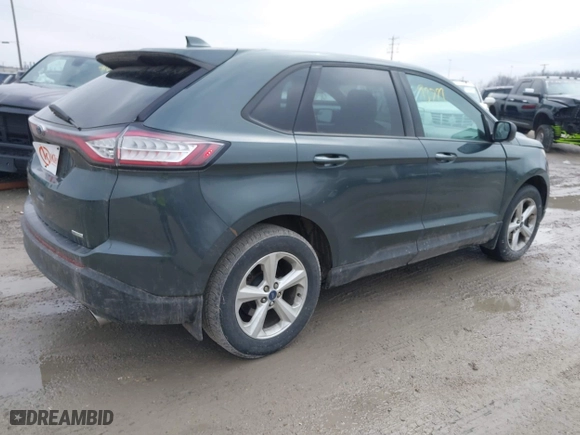 2015 Ford Edge SE with VIN 2FMTK3G95FBB46975, listed as a IAAI auction lot 41893777 with 221,328 mi miles. Bid and sale history available at carsss.com. Image 4.