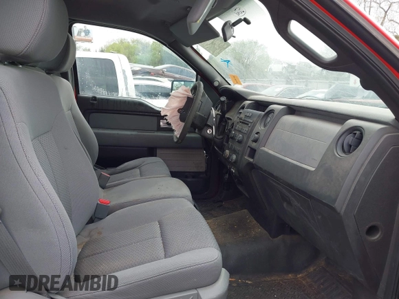 2013 Ford F-150 XL with VIN 1FTMF1CM6DKG07048, listed as a IAAI auction lot 42019058 with 123,338 mi miles and . Bid and sale history available at carsss.com. Image 5.