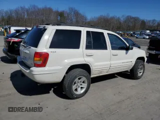 2001 Jeep Grand Cherokee Limited with VIN 1J4GW58N71C617996, listed as a Copart auction lot 49782895 with 89,896 mi miles and Salvage Title. Bid and sale history available at carsss.com. Image 3.