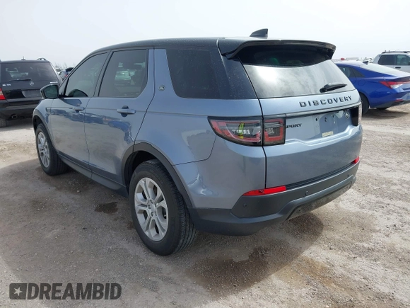 2023 Land Rover Discovery Sport S with VIN SALCJ2FX8PH322089, listed as a IAAI auction lot 41747465 with 20,517 mi miles. Bid and sale history available at carsss.com. Image 3.