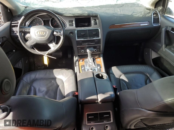2014 Audi Q7 3.0T Premium Plus with VIN WA1LGAFE0ED004917, listed as a Copart auction lot 51525705 with 157,036 mi miles and Salvage Title. Bid and sale history available at carsss.com. Image 8.