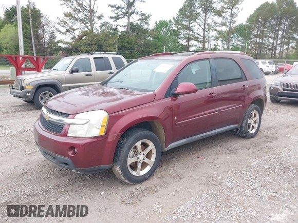 2007 Chevrolet Equinox LT with VIN 2CNDL63F276242281, listed as a IAAI auction lot 41903233 with 207,923 mi miles. Bid and sale history available at carsss.com. Image 2.