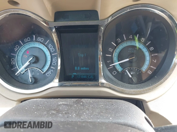 2010 Buick LaCrosse CXL with VIN 1G4GC5EG1AF235199, listed as a IAAI auction lot 41976935 with 171,846 mi miles and . Bid and sale history available at DreamBid. Image 7.