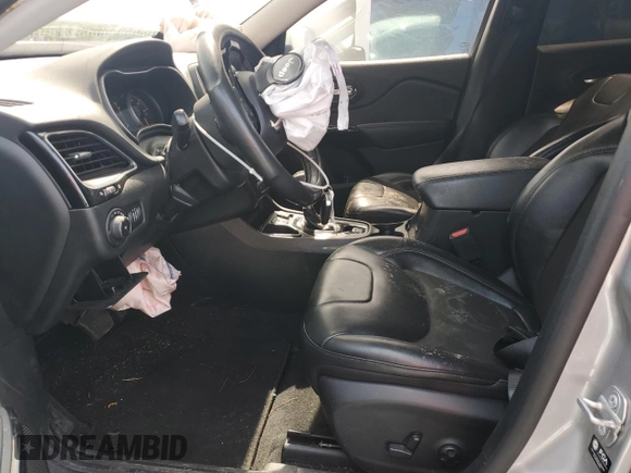 2021 Jeep Cherokee Latitude Plus with VIN 1C4PJLLB8MD112568, listed as a Copart auction lot 53832485 with 128,186 mi miles and Salvage title. Bid and sale history available at DreamBid. Image 7.