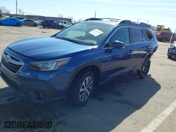 2022 Subaru Outback Premium with VIN 4S4BTAFC6N3173756, listed as a IAAI auction lot 41837254 with 48,809 mi miles. Bid and sale history available at carsss.com. Image 19.