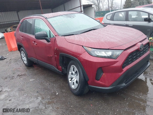 2021 Toyota RAV4 LE with VIN 2T3H1RFV7MW176326, listed as a IAAI auction lot 41441240 with 55,958 mi miles. Bid and sale history available at carsss.com. Image 12.