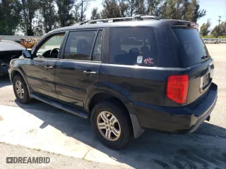 2004 Honda Pilot EX with VIN 2HKYF18664H574188, listed as a Copart auction lot 54102855 with 387,017 mi miles and Clean Title. Bid and sale history available at carsss.com. Image 2.