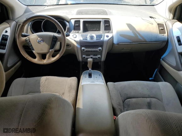2012 Nissan Murano SL with VIN JN8AZ1MW8CW203111, listed as a Copart auction lot 49983495 with 0 mi miles and Salvage Title. Bid and sale history available at carsss.com. Image 8.