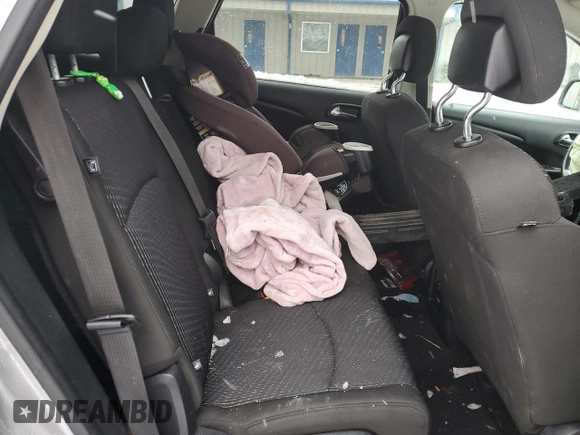 2019 Dodge Journey SE with VIN 3C4PDCBG2KT701174, listed as a Copart auction lot 46288055 with 99,879 mi miles and Salvage Title. Bid and sale history available at DreamBid. Image 11.