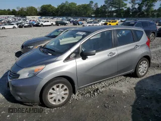 2015 Nissan Note S with VIN 3N1CE2CP6FL425689, listed as a Copart auction lot 52307185 with 105,536 mi miles and Salvage Title. Bid and sale history available at DreamBid. Image 1.