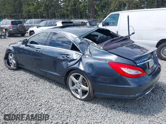 2013 Mercedes-Benz CLS 550 with VIN WDDLJ7DB8DA064047, listed as a IAAI auction lot 42317103 with 139,085 mi miles and . Bid and sale history available at DreamBid. Image 3.