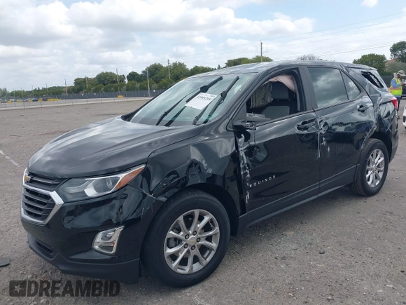 2020 Chevrolet Equinox LS with VIN 2GNAXHEV5L6193512, listed as a IAAI auction lot 41905209 with 56,473 mi miles. Bid and sale history available at carsss.com. Image 18.