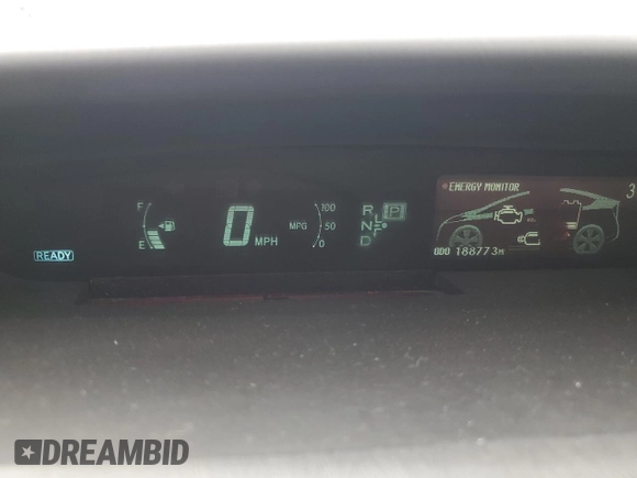 2011 Toyota Prius I z VIN JTDKN3DU1B1338240, wystawiony jako Copart lot #51329945 z przebiegiem 188 773 mil mil oraz Szkoda całkowita • Salvage title. Historia ofert i sprzedaży dostępna na DreamBid. Obrazek 9.