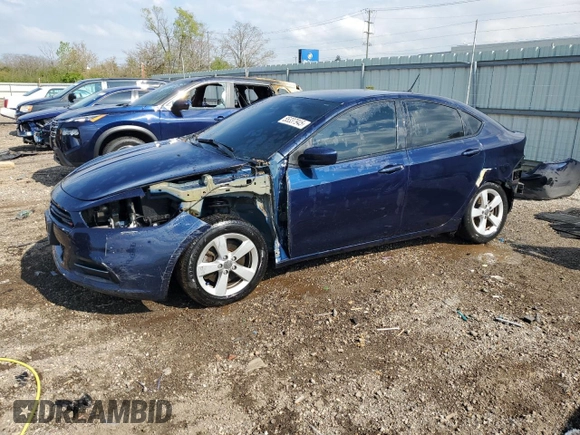 2015 Dodge Dart SXT z VIN 1C3CDFBB4FD211579, wystawiony jako Copart lot #55337945 z przebiegiem 127 311 mil mil oraz Szkody całkowita. Historia ofert i sprzedaży dostępna na DreamBid. Obrazek 1.