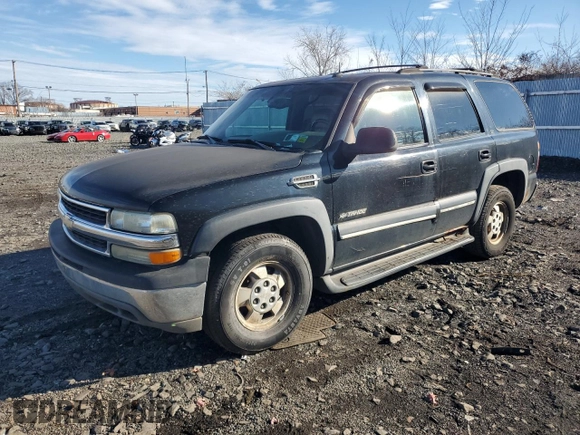 2002 Chevrolet Tahoe Z71 with VIN 1GNEK13Z92R282015, listed as a Copart auction lot 86810054 with 0 mi miles and Clean Title. Bid and sale history available at carsss.com. Image 1.