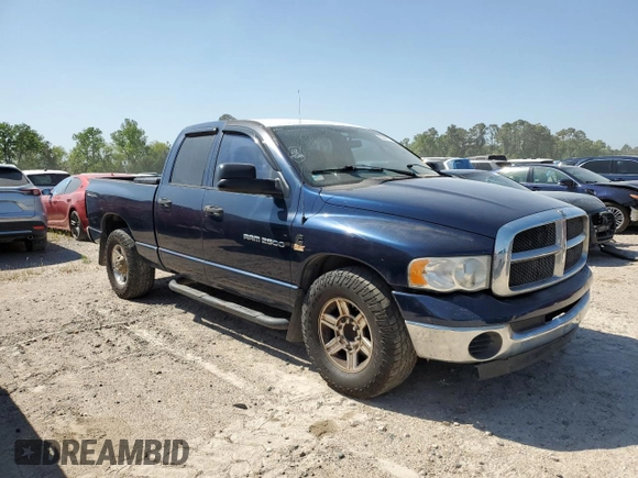 2004 Dodge Ram 2500 SLT with VIN 3D7KA28C14G200747, listed as a Copart auction lot 52447715 with 249,398 mi miles and Clean Title. Bid and sale history available at carsss.com. Image 4.