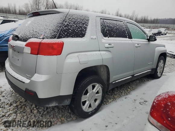 2013 GMC Terrain SLE with VIN 2GKFLREKXD6263744, listed as a Copart auction lot 86473694 with 98,522 mi miles and Clean Title. Bid and sale history available at carsss.com. Image 3.