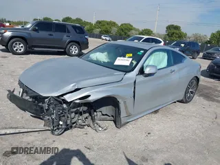 2018 Infiniti Q60 Luxe with VIN JN1CV7EK9JM200275, listed as a IAAI auction lot 41269284 with 72,673 mi miles and . Bid and sale history available at carsss.com. Image 2.