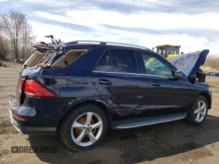 2018 Mercedes-Benz GLE 350 with VIN 4JGDA5HB7JB038361, listed as a Copart auction lot 53109045 with Not provided miles and Non repairable. Bid and sale history available at DreamBid. Image 3.