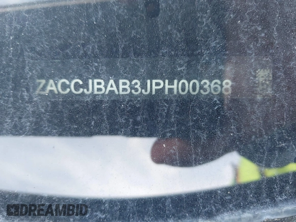 2018 Jeep Renegade Upland с VIN ZACCJBAB3JPH00368, выставлен на аукционе IAAI как лот 41235403 с пробегом 20 348 миль миль и . История ставок и продаж доступна на DreamBid. Изображение 9.