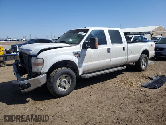 2008 Ford F-250 XL with VIN 1FTSW21R98EC61190, listed as a Copart auction lot 51826535 with 137,217 mi miles and Salvage title. Bid and sale history available at DreamBid. Image 1.