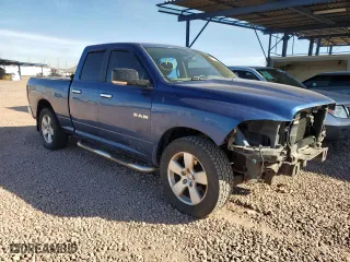 2010 Dodge Ram 1500 SLT with VIN 1D7RB1GTXAS132525, listed as a Copart auction lot 79636534 with 194,181 mi miles and Salvage Title. Bid and sale history available at carsss.com. Image 4.