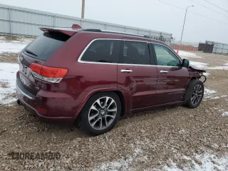 2018 Jeep Grand Cherokee High Altitude with VIN 1C4RJFCM4JC383396, listed as a Copart auction lot 82925024 with 129,624 mi miles and Salvage Title. Bid and sale history available at carsss.com. Image 3.