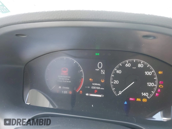 2024 Honda HR-V LX with VIN 3CZRZ2H36RM718311, listed as a IAAI auction lot 42012953 with 30,184 mi miles and . Bid and sale history available at DreamBid. Image 7.