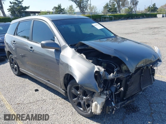 2005 Toyota Matrix STD with VIN 2T1KR32E85C342284, listed as a IAAI auction lot 41987434 with 280,984 mi miles and . Bid and sale history available at DreamBid. Image 1.