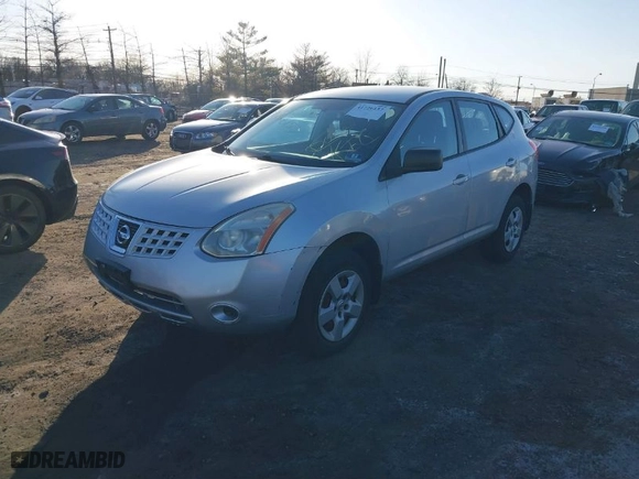 2009 Nissan Rogue SL with VIN JN8AS58V09W441380, listed as a IAAI auction lot 41726157 with 123,700 mi miles. Bid and sale history available at carsss.com. Image 2.