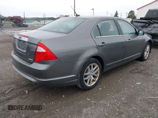 2011 Ford Fusion SEL with VIN 3FAHP0JG1BR115127, listed as a IAAI auction lot 41930531 with 183,512 mi miles. Bid and sale history available at carsss.com. Image 4.