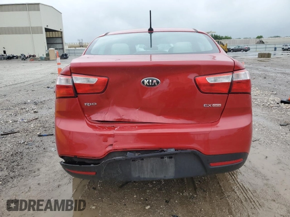 2014 Kia Rio EX z VIN KNADN4A34E6339252, wystawiony jako Copart lot #58294305 z przebiegiem 155 412 mil mil oraz Tytuł czysty. Historia ofert i sprzedaży dostępna na DreamBid. Obrazek 6.