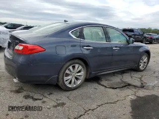 2011 Infiniti M37 with VIN JN1BY1AR5BM373456, listed as a Copart auction lot 73977884 with 0 mi miles and Salvage Title. Bid and sale history available at carsss.com. Image 3.