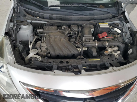 2016 Nissan Versa S with VIN 3N1CN7AP8GL852406, listed as a Copart auction lot 55884205 with 124,748 mi miles and Salvage title. Bid and sale history available at DreamBid. Image 11.
