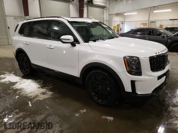 2022 Kia Telluride EX z VIN 5XYP3DHC3NG251298, wystawiony jako Copart lot #43789895 z przebiegiem 49 036 mil mil oraz Szkoda całkowita • Salvage title. Historia ofert i sprzedaży dostępna na DreamBid. Obrazek 4.