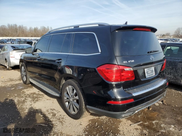 2014 Mercedes-Benz GL-Class GL 450 with VIN 4JGDF7CE0EA393950, listed as a Copart auction lot 86023424 with 0 mi miles and Clean Title. Bid and sale history available at carsss.com. Image 2.