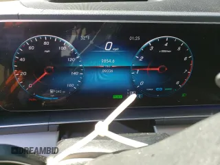 2020 Mercedes-Benz GLE 450 with VIN 4JGFB5KB1LA135630, listed as a Copart auction lot 47074585 with 89,036 mi miles and Salvage title. Bid and sale history available at DreamBid. Image 9.
