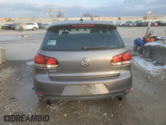 2010 Volkswagen GTI w/Sunroof with VIN WVWEV7AJ9AW393860, listed as a Copart auction lot 82932264 with 126,689 mi miles and Clean Title. Bid and sale history available at carsss.com. Image 6.