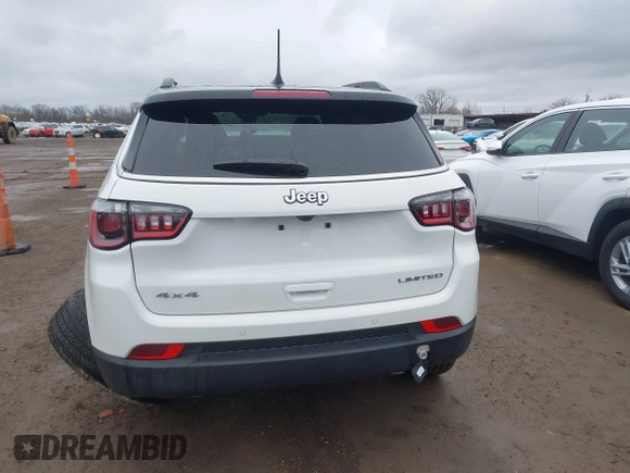 2025 Jeep Compass Limited with VIN 3C4NJDCNXST535957, listed as a IAAI auction lot 41227574 with 1,084 mi miles and . Bid and sale history available at DreamBid. Image 16.
