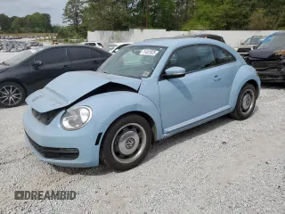 2012 Volkswagen Beetle 2.5L with VIN 3VWJX7AT3CM638565, listed as a Copart auction lot 51822625 with 214,341 mi miles and Salvage Title. Bid and sale history available at DreamBid. Image 1.