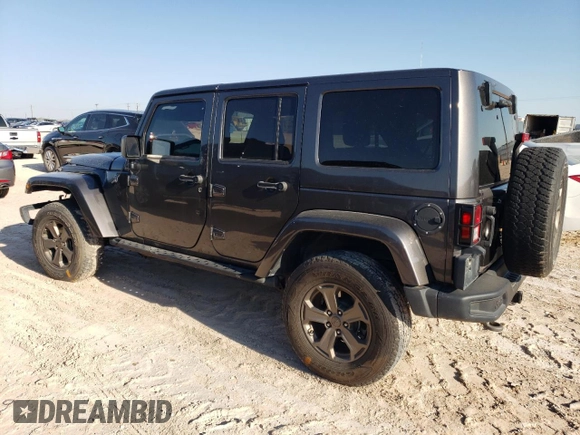 2018 Jeep Wrangler JK Unlimited Sport with VIN 1C4BJWDG8JL885080, listed as a Copart auction lot 70448894 with 26,801 mi miles and Salvage Title. Bid and sale history available at carsss.com. Image 2.