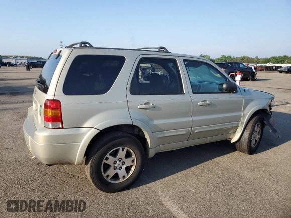 2005 Ford Escape Limited with VIN 1FMYU94195KB35872, listed as a Copart auction lot 63285755 with 145,638 mi miles and Salvage title. Bid and sale history available at DreamBid. Image 3.