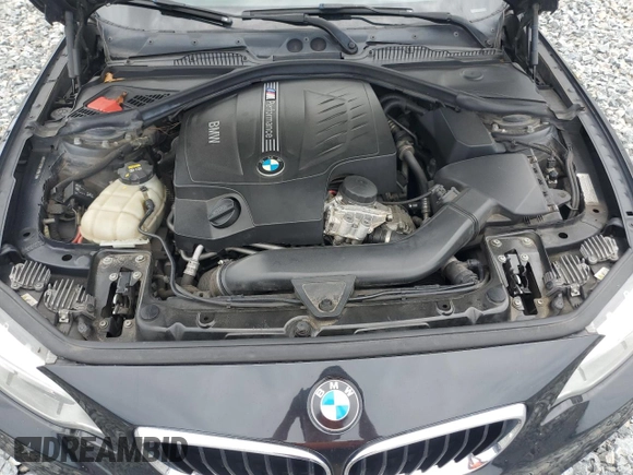 2015 BMW 2 Series M235i with VIN WBA1J7C55FV289435, listed as a Copart auction lot 59089955 with 122,328 mi miles and Salvage title. Bid and sale history available at DreamBid. Image 11.