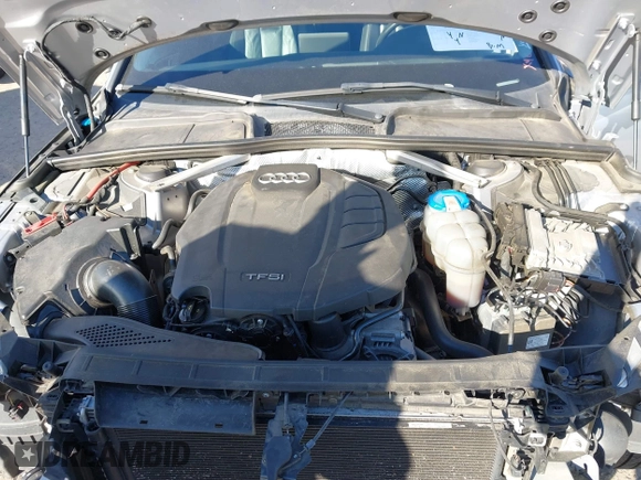 2017 Audi A4 Premium with VIN WAUGNAF49HN005757, listed as a IAAI auction lot 41460060 with 94,522 mi miles. Bid and sale history available at carsss.com. Image 10.
