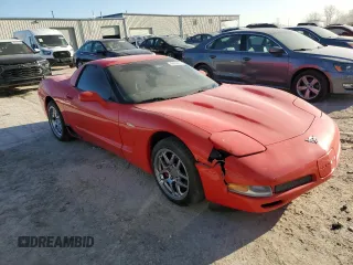 2003 Chevrolet Corvette Z06 with VIN 1G1YY12S535103088, listed as a Copart auction lot 48260435 with 58,268 mi miles and Clean Title. Bid and sale history available at carsss.com. Image 4.