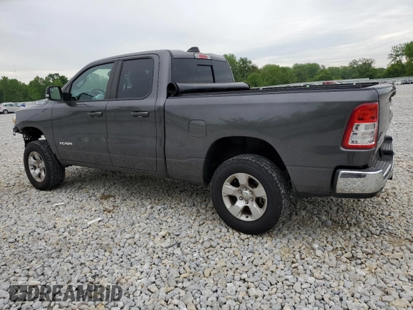 2022 Ram 1500 Big Horn z VIN 1C6SRFBT1NN161404, wystawiony jako Copart lot #58393385 z przebiegiem 42 740 mil mil oraz Szkoda całkowita • Salvage title. Historia ofert i sprzedaży dostępna na DreamBid. Obrazek 2.