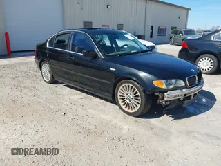 2002 BMW 3 Series 330i with VIN WBAEV53442KM20285, listed as a IAAI auction lot 41513330 with 239,374 mi miles and . Bid and sale history available at DreamBid. Image 1.